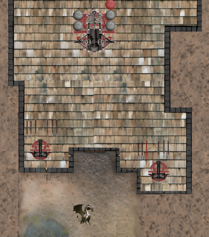 Seige Weapon Placement