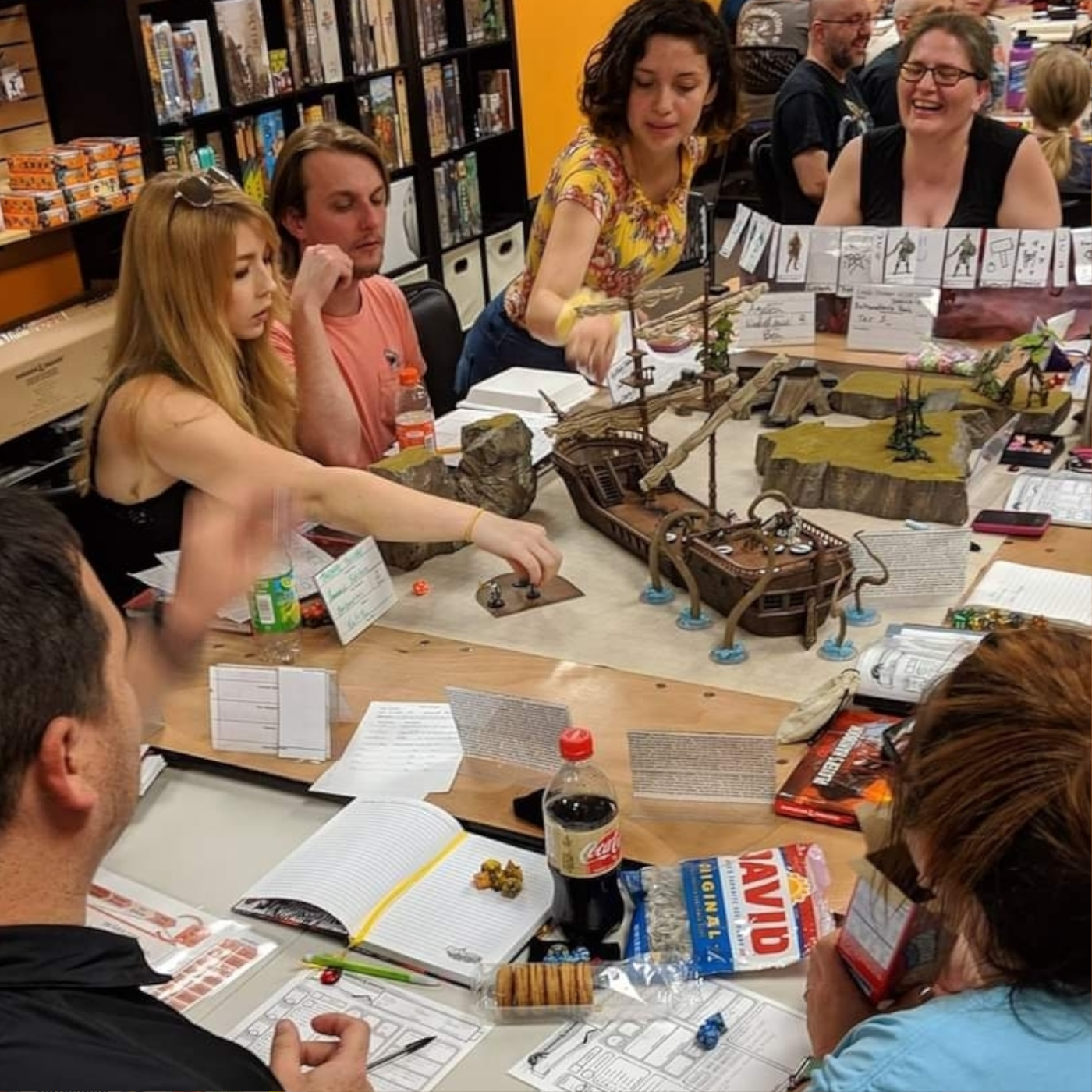 Dungeons & Dragons Adventure League night